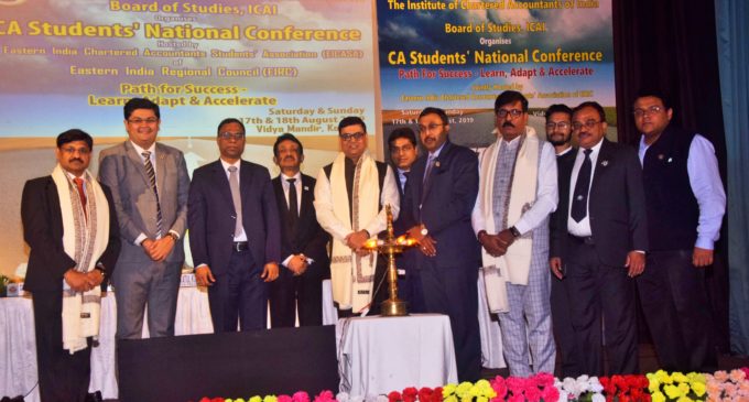 CHARTERED ACCOUNTANTS’ STUDENTS’ NATIONAL CONFERENCE 2019 ORGANIZED BY THE BOARD OF STUDIES OF THE INSTITUTE OF CHARTERED ACCOUNTANT’S OF INDIA (ICAI)