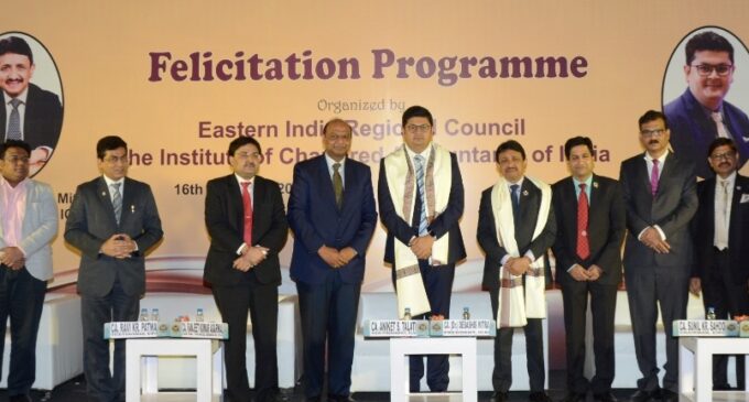 The Eastern India Regional Council (EIRC) of The Institute of Chartered Accountants of India (ICAI) organised an Interaction cum Felicitation Programme  in Kolkata