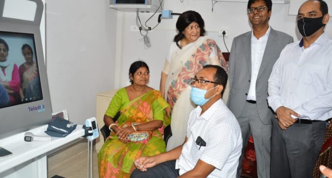 Hon’ble Ms. Justice Indira Banerjee Inaugurates  India’s First Teladoc Telemedicine Consultation Clinic in Kolkata by Meenakshi Mission Hospital