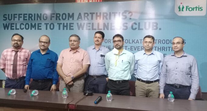 Kolkata’s Fortis Anandapur  First Arthritis Wellness Club on raising  Awareness On Arthritis & its Timely Diagnosis