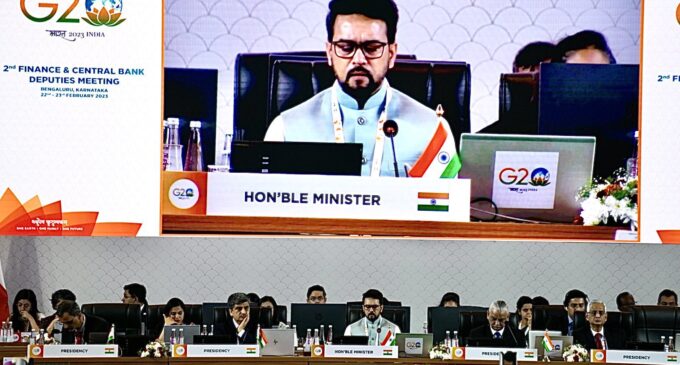 Anurag Thakur inaugurates the 2nd G20 FCBD meeting in Bengaluru