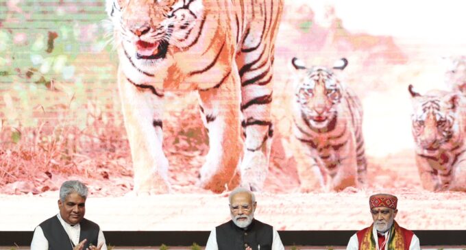 PM Modi launches International big cats alliance at commemoration of 50 years of project tiger