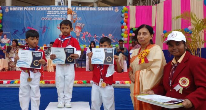 North Point School Rocks Rajarhat with Energetic Annual Sports Day