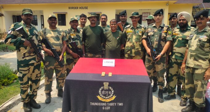 BSF Foils Gold Smuggling Attempt, Seizes Contraband Worth Rs 1.4 Crore Along India-Bangladesh Border