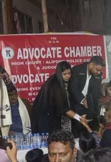 Advocate Saima Waseem Inaugurates New Chamber and Supports Needy